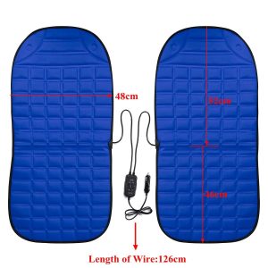 Heated Car Seats - dimensions