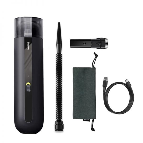 Portable Car Vacuum Cleaner - Black