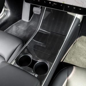 Center Console Wrap - Tesla Model 3 - Tesla Y-Carbon